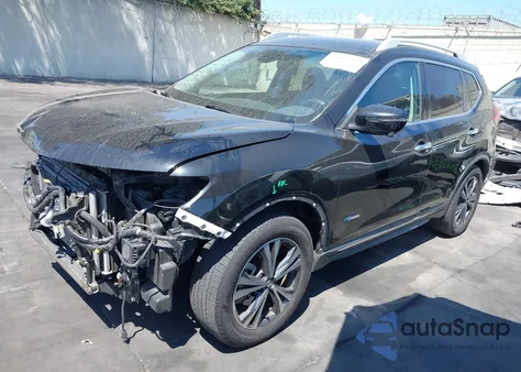 2017 Nissan Rogue Hybrid Sl из США, поврежденный, VIN 5N1ET2MTXHC813316